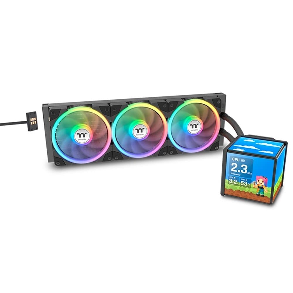 Water Cooler Thermaltake MINECUBE 360 Ultra ARGB Sync Preto
