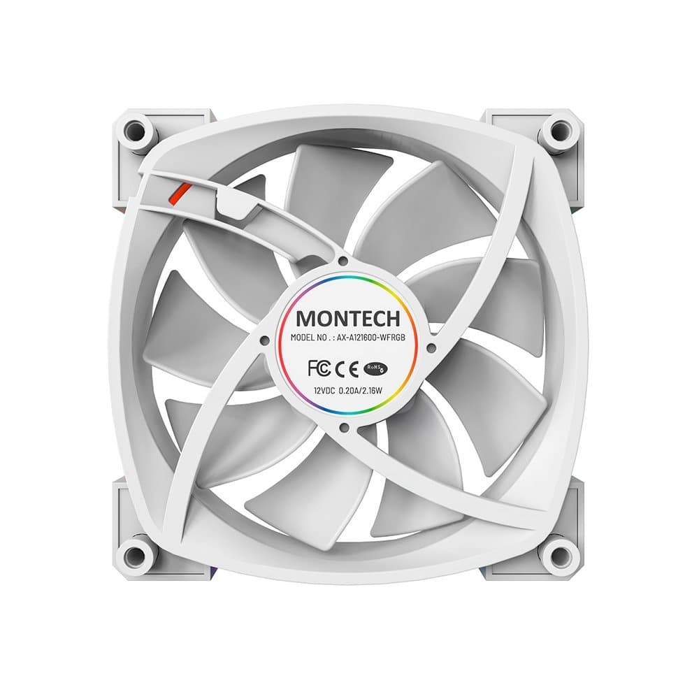 Fan Montech AX120 PWM Branco