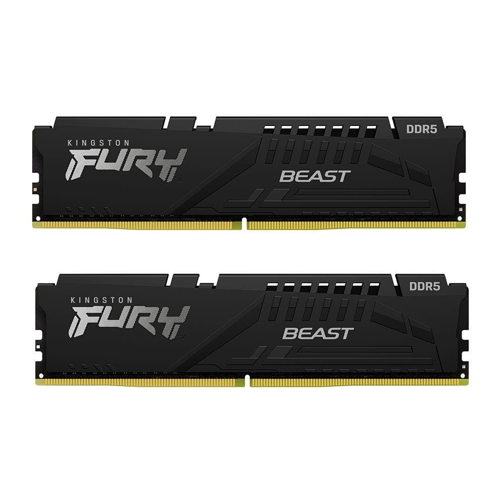 Memória RAM Kingston Fury Beast 32 GB (2x16 GB) DDR5 5600 MHz CL40