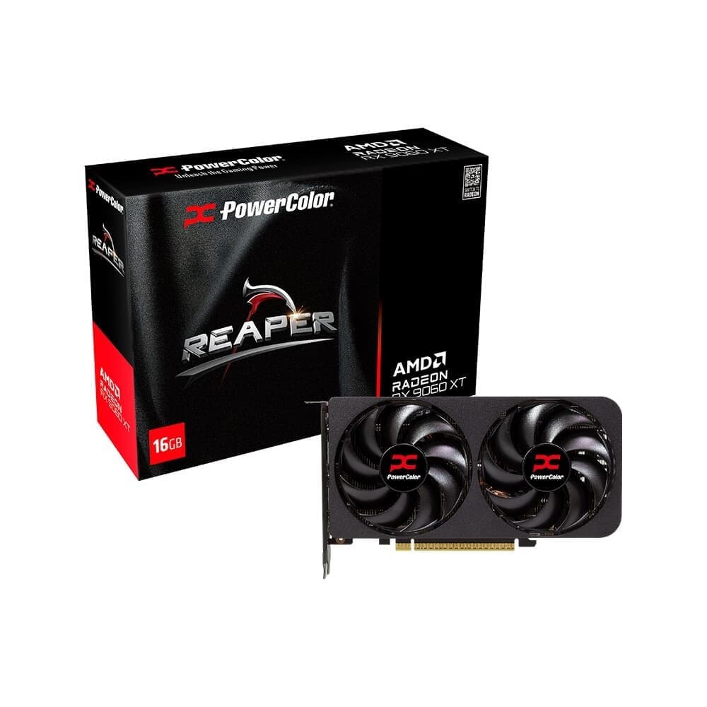 Placa de Vídeo PowerColor RX 9060 XT Reaper 16GB