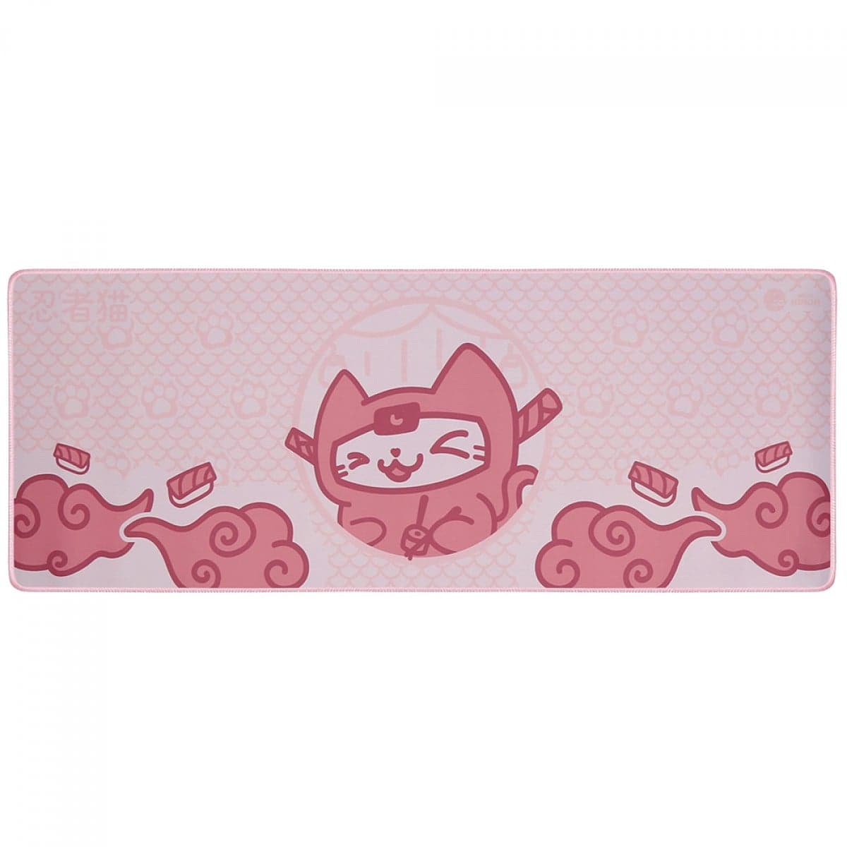 Mousepad Ninja MewMew Control Rosa