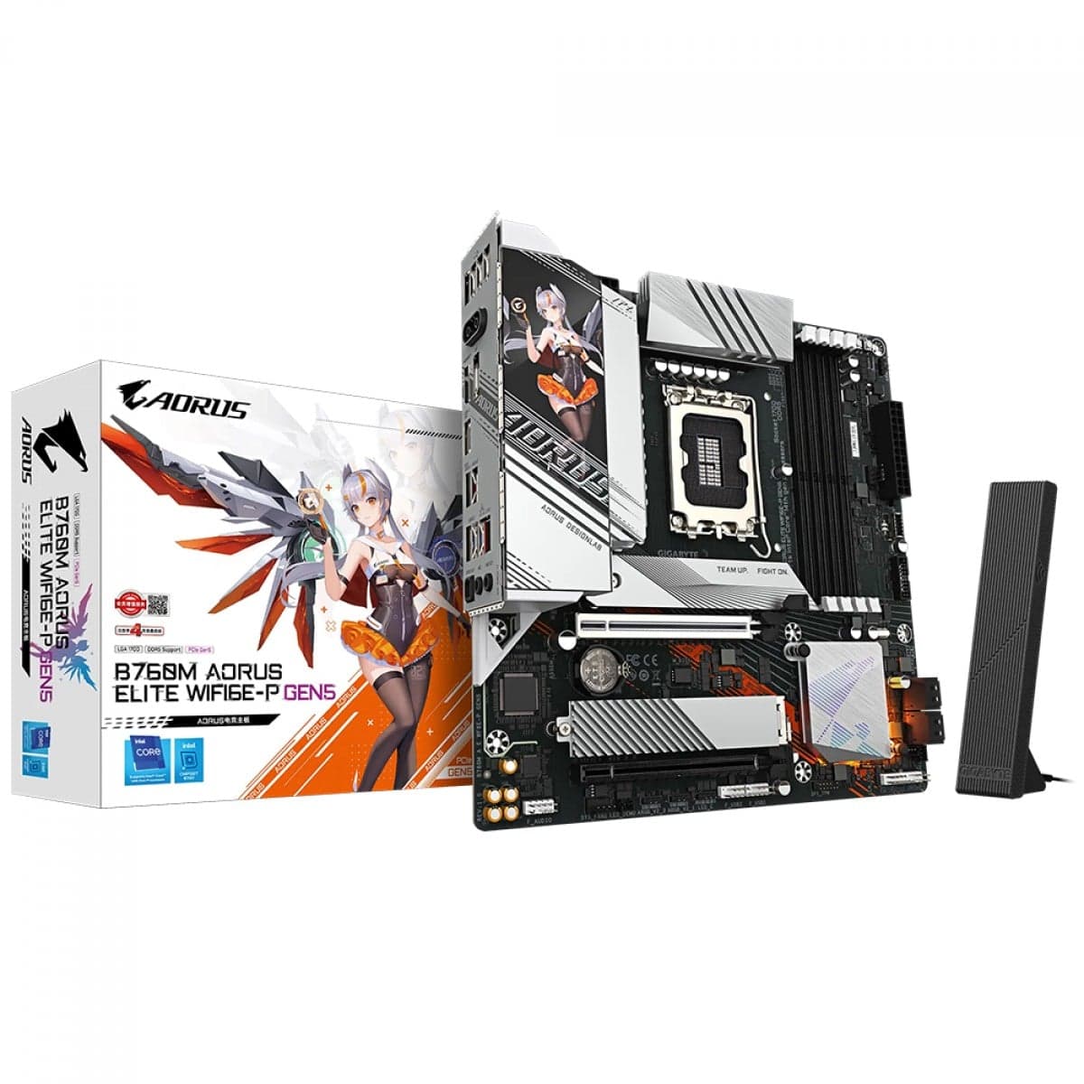 Placa Mãe Gigabyte B760M Aorus Elite -P Gen5 WiFi6E