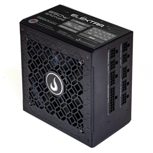 Fonte Rise Mode Elektra, 650W, Full Modular, 80 Plus Bronze, PFC Ativo, Preto