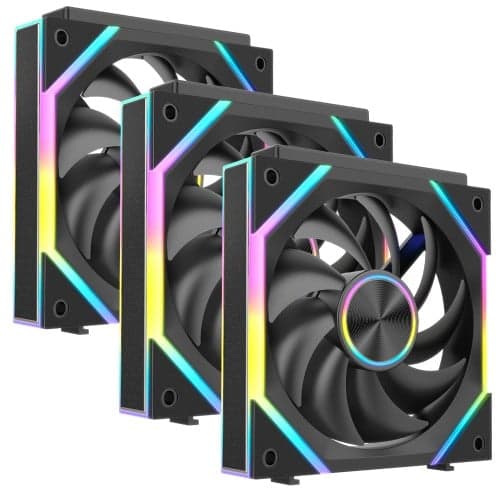 Fan SuperFrame Pulse Preto SF-FN-PSK12AB