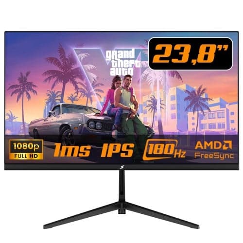 Monitor Gamer SuperFrame Precision 23.8" Flat Full HD IPS 1ms 180Hz SF-MN-PRE24FSIFD1B