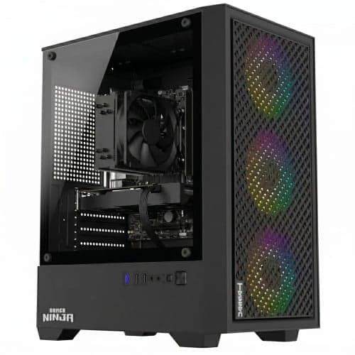 PC Gamer Captain Ryzen 5 5500F + 8GB DDR4 + SSD 512GB + RX 7600