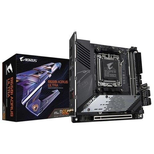 Placa Mãe Gigabyte B650i Aorus Ultra, Chipset B650, AMD AM5, Mini-ITX, WiFi