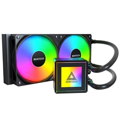 Water Cooler Montech PureFlow ARGB 240mm Preto
