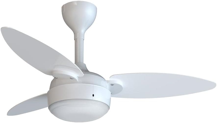 Ventilador de Teto Ventisol Elluz Inverter Branco/Cinza