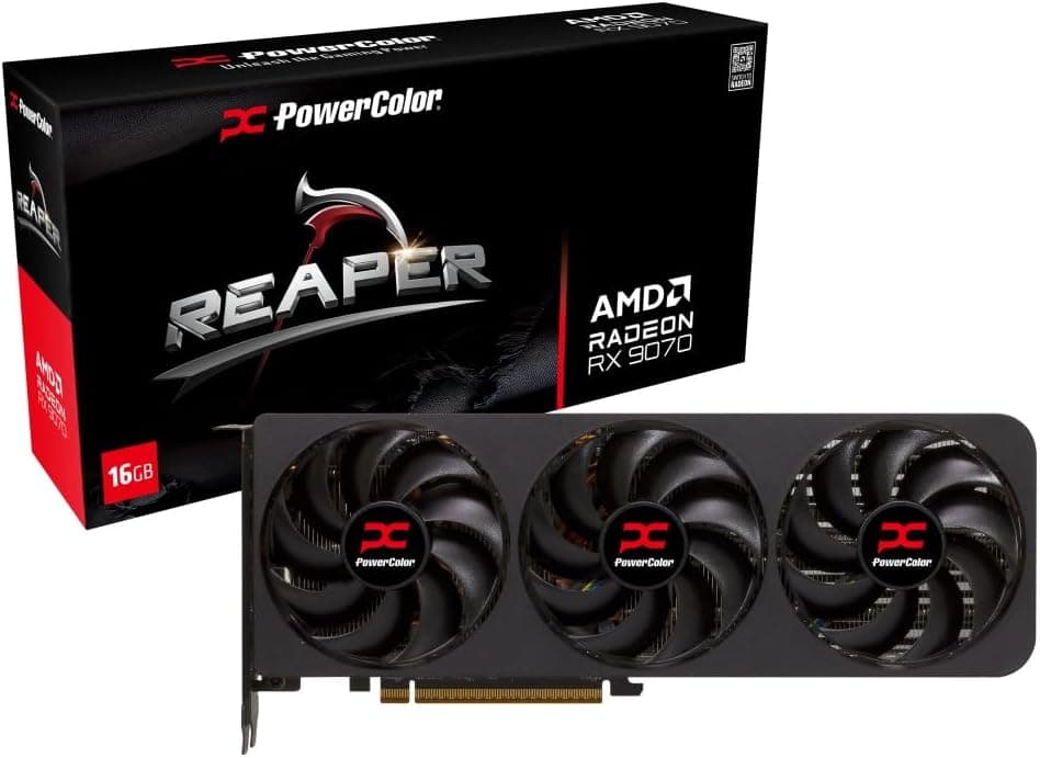 PowerColor Reaper AMD Radeon RX 9070 16GB GDDR6