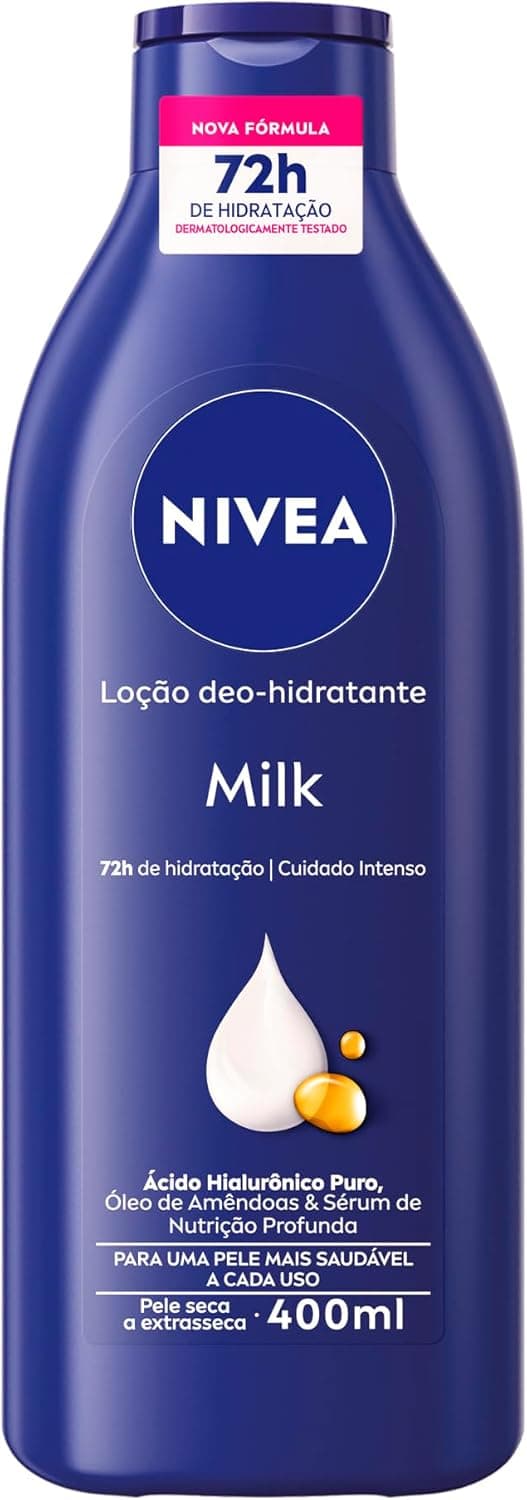 NIVEA Loção Deo-Hidratante Milk 400ml