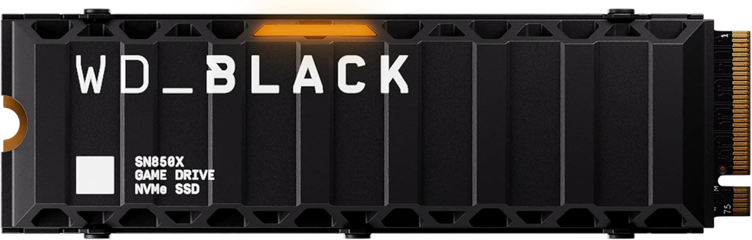 8TB SSD WD BLACK NVMe 8 TB - Funciona com PlayStation 5, PCIe Gen4, M.2 2280