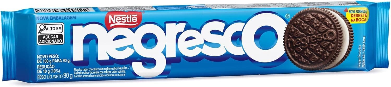 Biscoito Recheado Negresco Baunilha 90 g