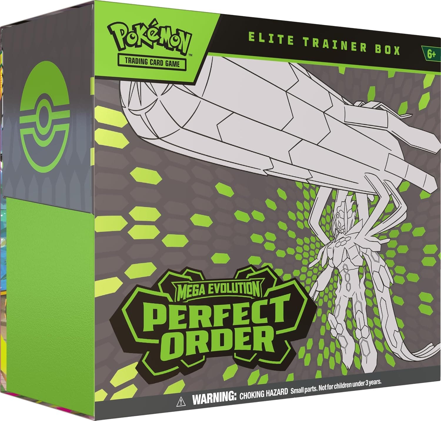 Pokémon TCG Mega Evolution—Perfect Order Elite Trainer Box - Inglês