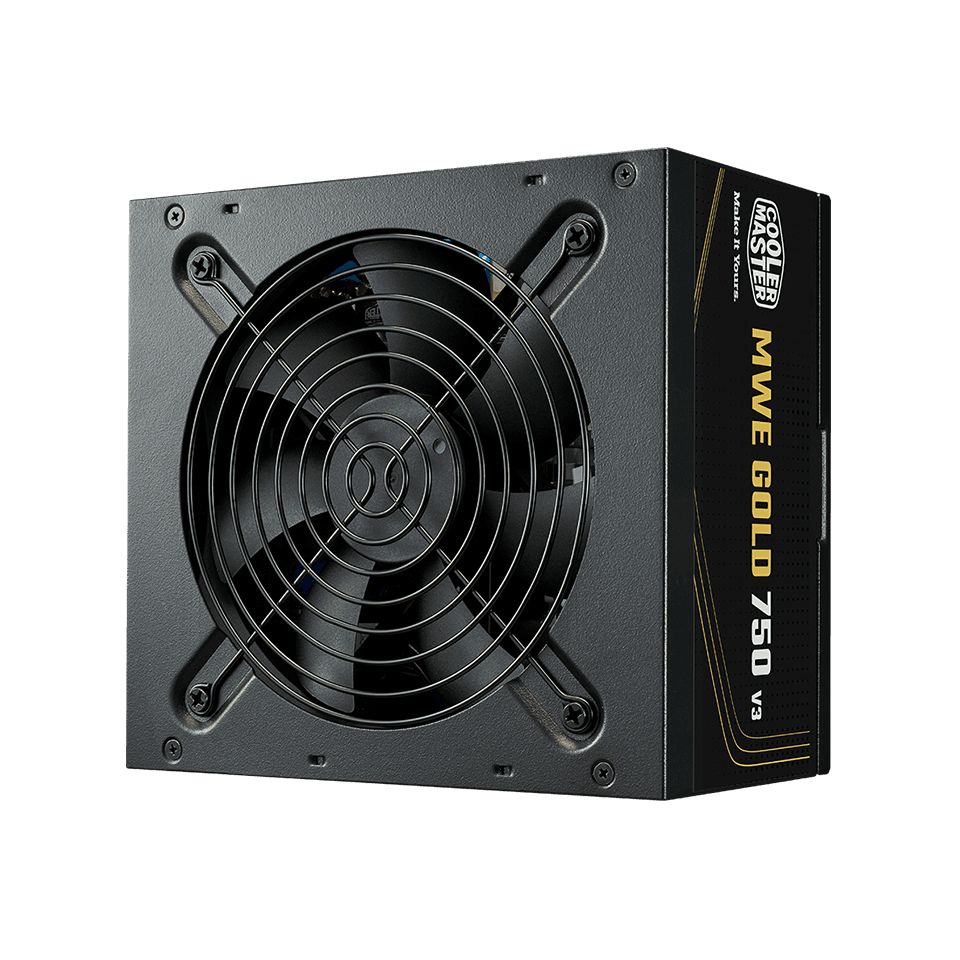 Fonte Cooler Master MWE Gold 750 V3 750W